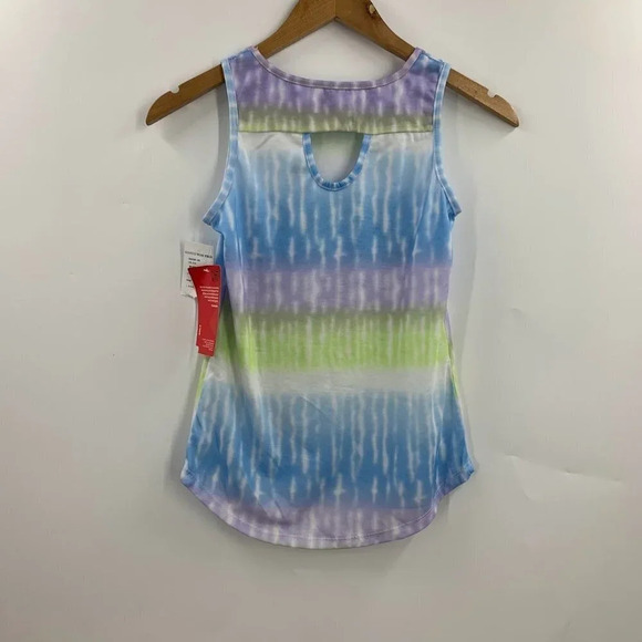 Hind Girls Tie Dye Girls Run The World Relax Tank Top Size L NWT - Picture 2 of 16